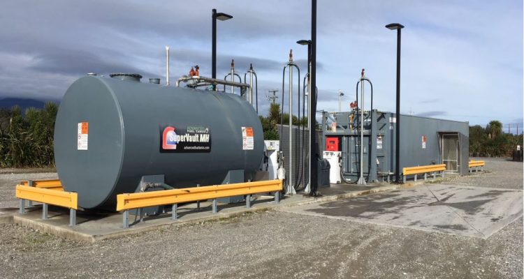 Mobil Westport - New Truck stop Fuelchief SuperVault Cylindrical Fuel tank - 60000L