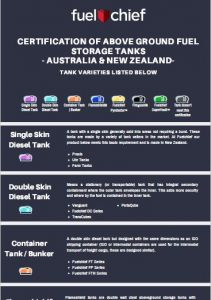 Fuelchief Tank Certification Infographic preview