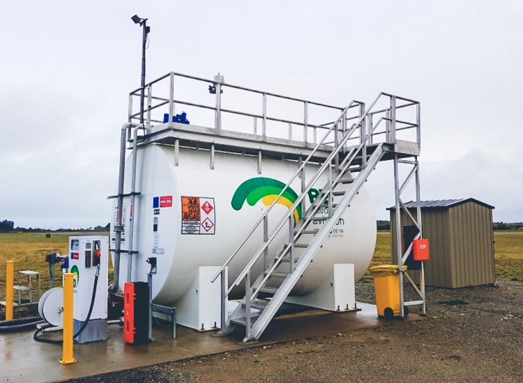 Fuelchief Aviation SuperVault for RD Petroleum at Greymouth Airport