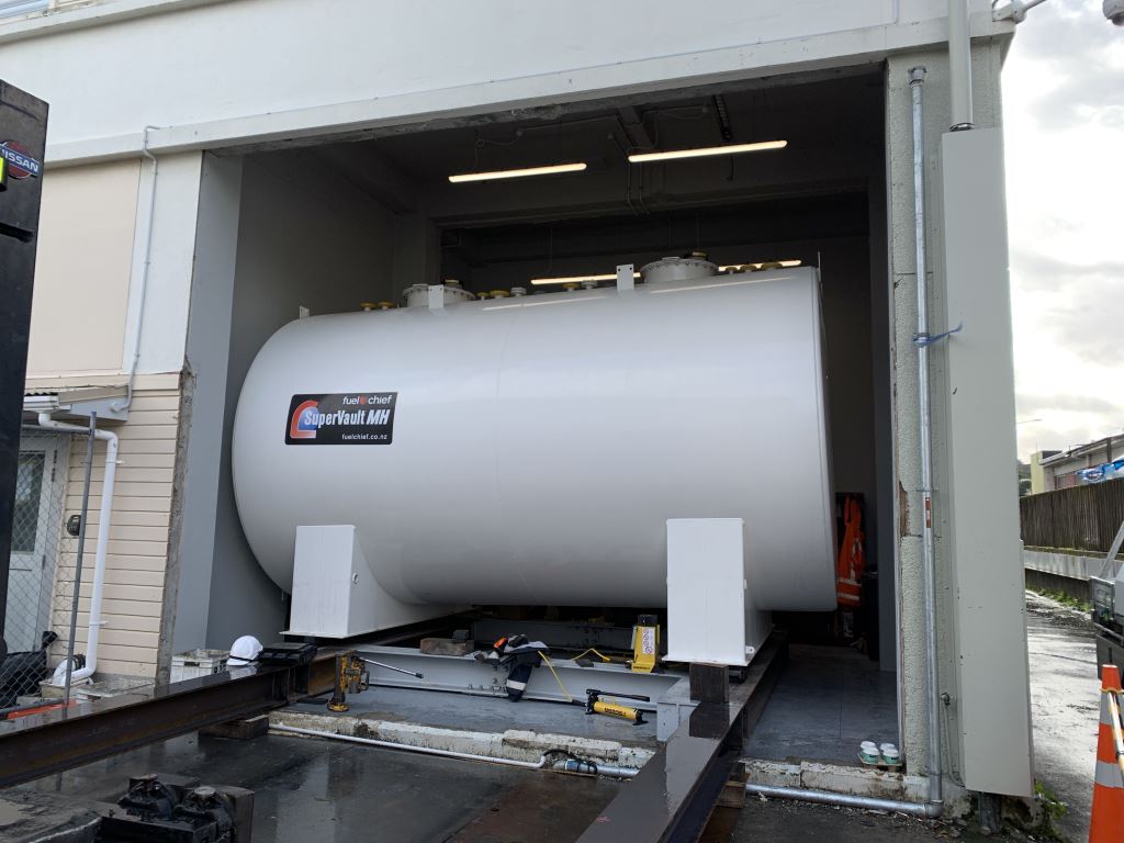 Fuelchief SuperVault Data Centre Spark Tank view