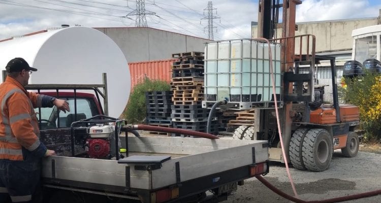 Setting Up The Water Tank