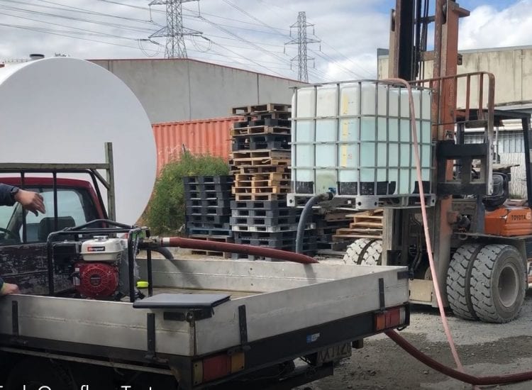 Setting Up The Water Tank