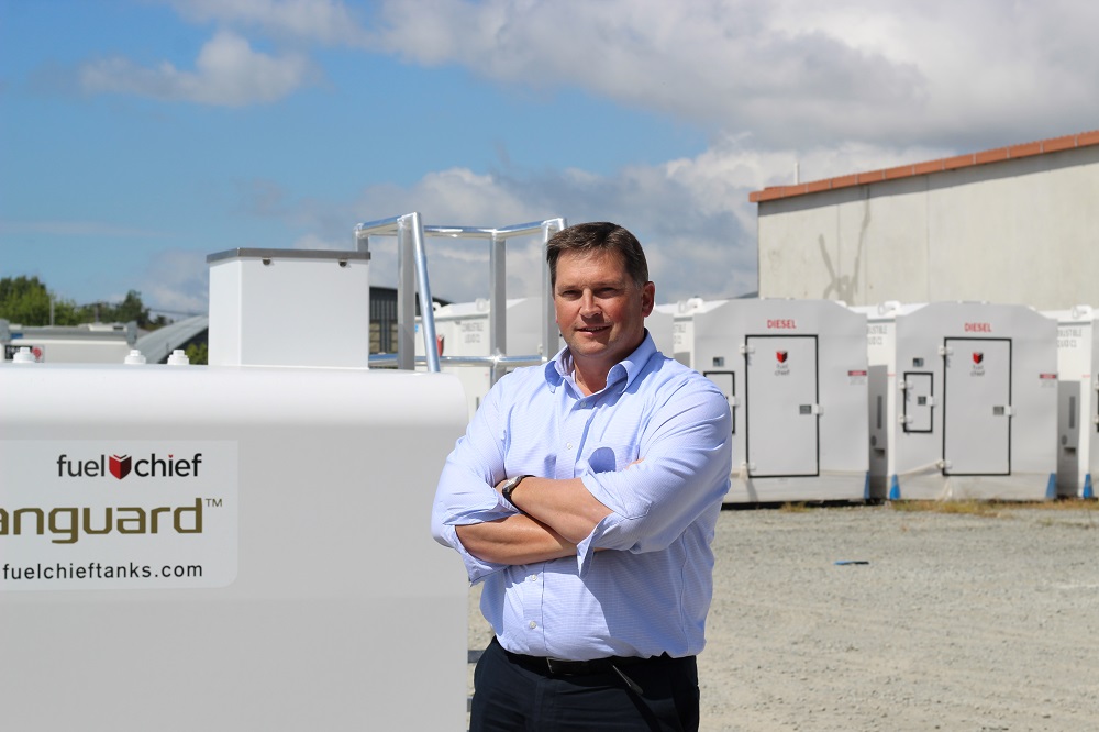 Joe Deck at Fuelchief Christchurch Office 